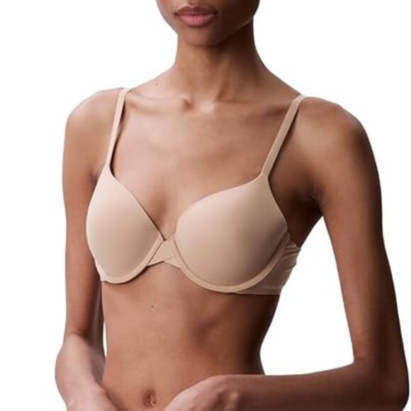 **Calvin Klein** Women's Perfectly Fit Memory Touch T-Shirt Bra F3837 38B NWT - Picture 1 of 5